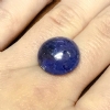 Tanzanite-13.8mm-12.91CTS-CabochonRound